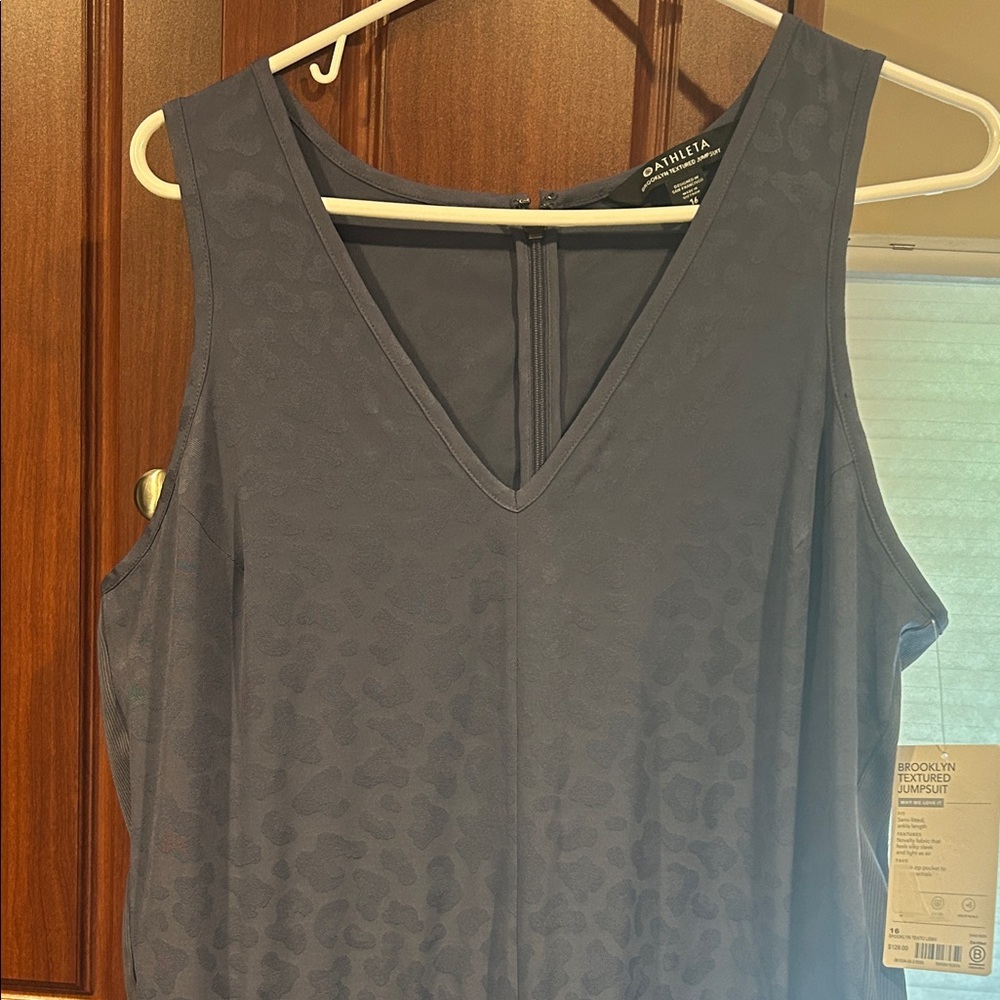 Athleta Brooklyn Textured Jumpsuit, NWT